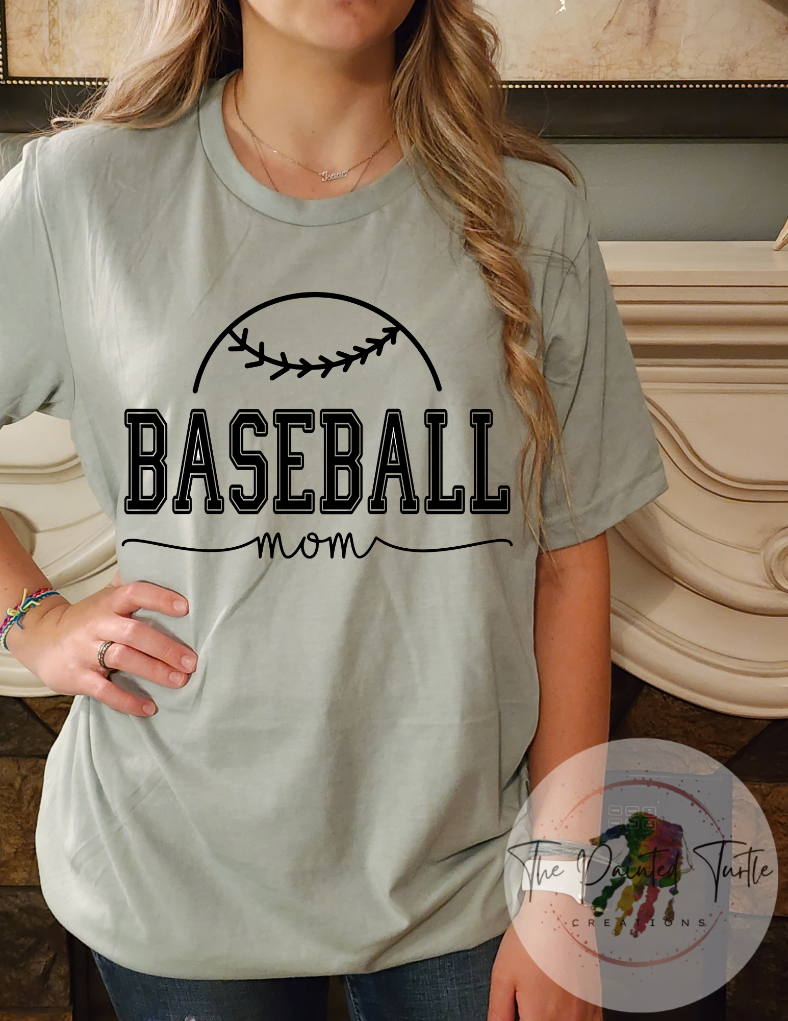 Baseball Mom - Sublimation Shirt – ThePaintedTurtleShop